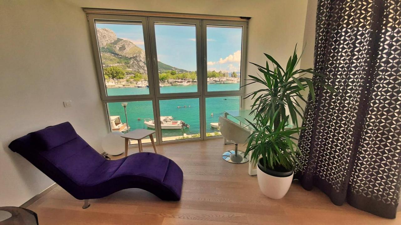 Apartment Iva Omis Bagian luar foto
