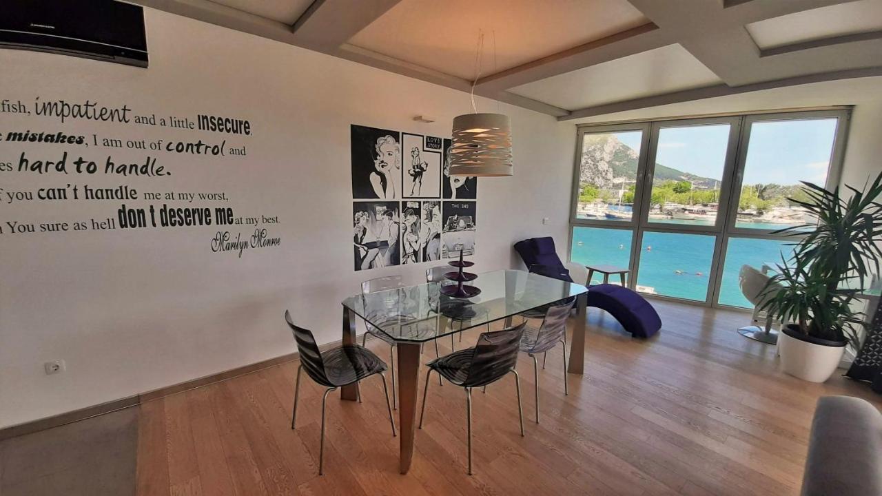Apartment Iva Omis Bagian luar foto