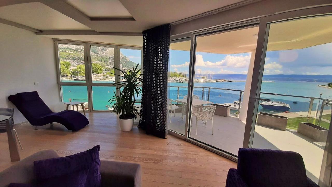 Apartment Iva Omis Bagian luar foto