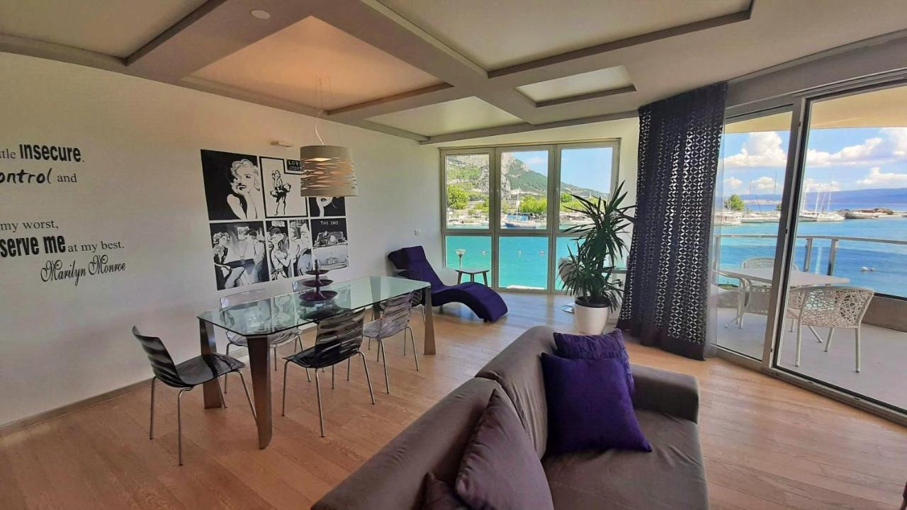 Apartment Iva Omis Bagian luar foto