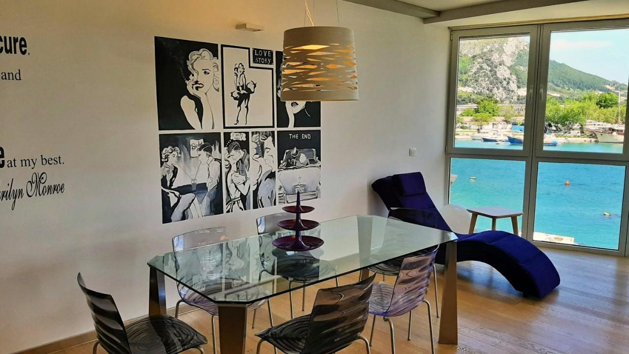 Apartment Iva Omis Bagian luar foto